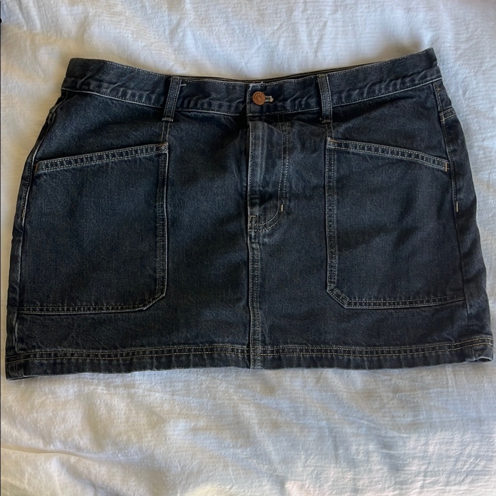 Madewell Denim Mini Skirt